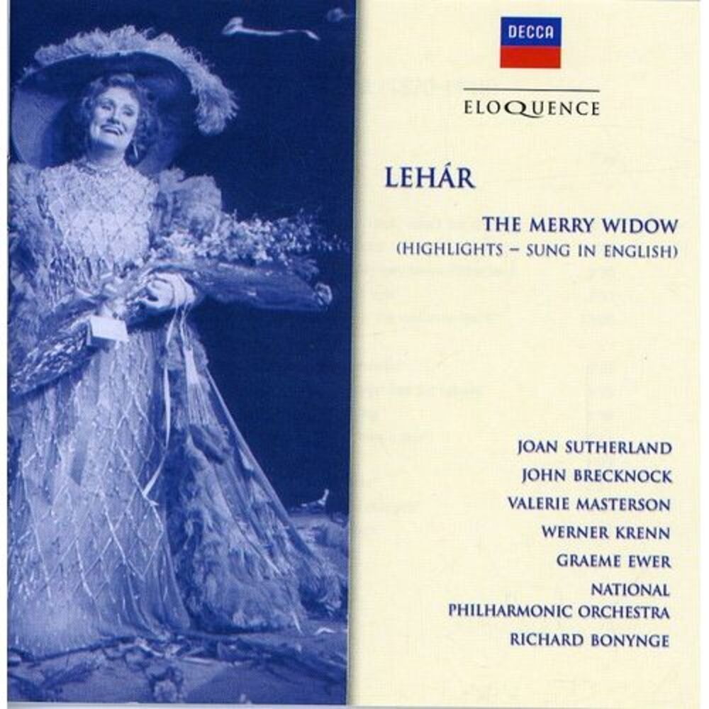 Joan Sutherland - Merry Widow (In English)  CD